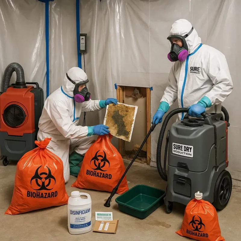Contaminated Water Handling Protocols process in Suncook, NH