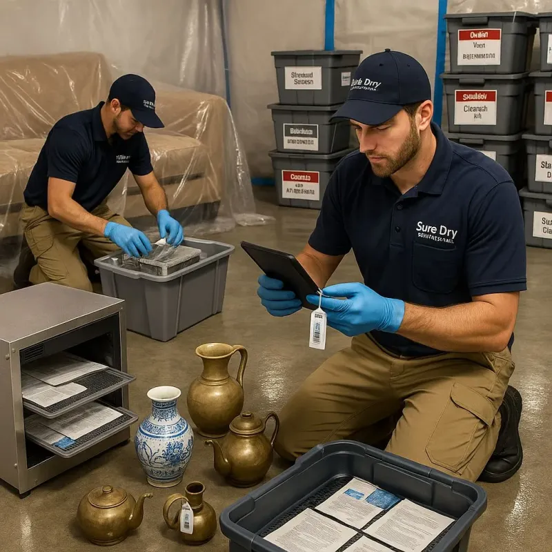 Content Protection and Restoration process in Suncook, NH