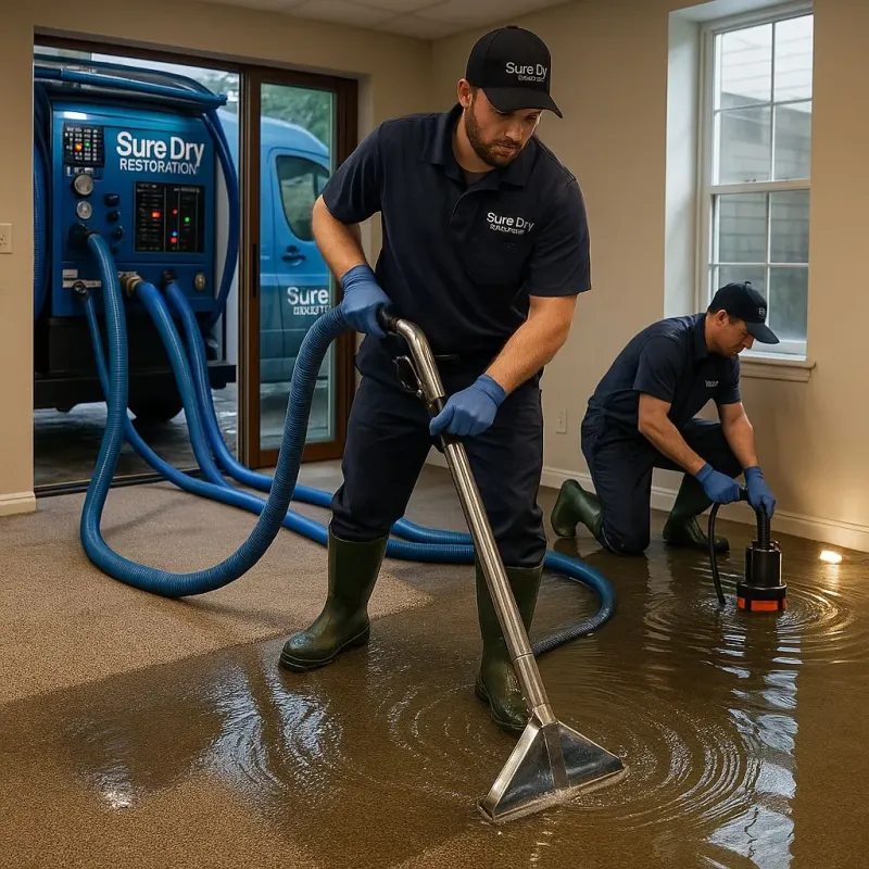 Water Extraction and Removal process in Suncook, NH